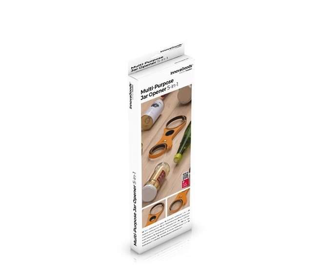 Abre-Garrafas Multifunções 5 em 1 IG814397 Preto