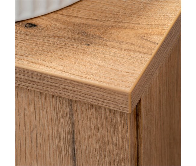 Móvel de casa de banho suspenso Newport com 2 portas 50 Carvalho