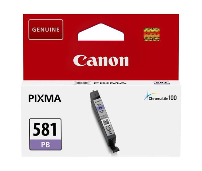 Tinteiro de Tinta Original CLI-581PB Azul Claro