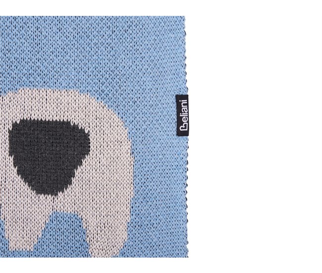 Beliani Manta HILKOT Azul