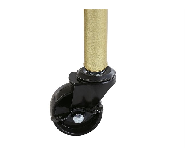 Beliani Carrinho de cozinha SHAFTER 48 Branco/ Bege