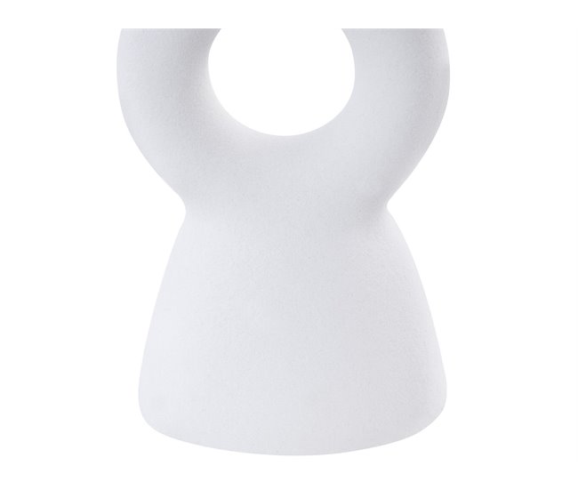 Beliani Candelabro SPARTA Branco/ Bege