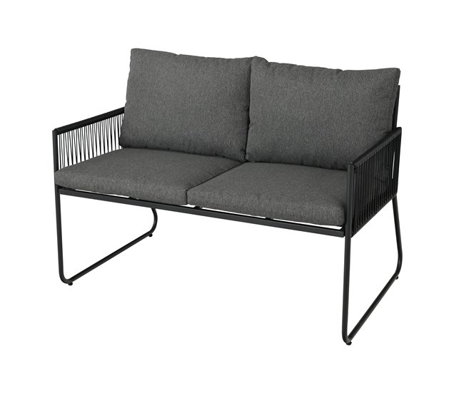 Set de jardim KELLY cor cinza escuro Cinza Escuro