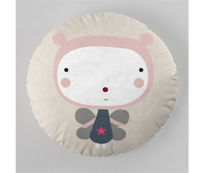 ALMOFADA REDONDA COM ACOLCHOAMENTO HEI CIRCLE 2 Estampado