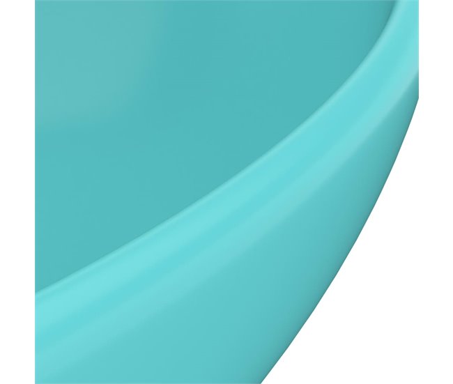 Lavatório - Lavabo - Pia de banheiro luxuoso oval Verde