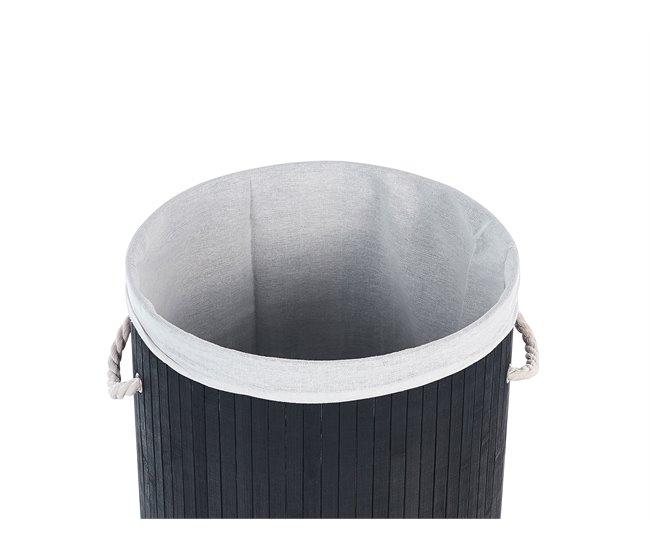 Beliani Cestas para la ropa SANNAR Preto