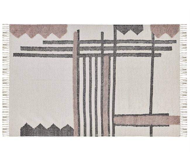 Beliani Pelos curtos MURADIYE 160x230 Bege
