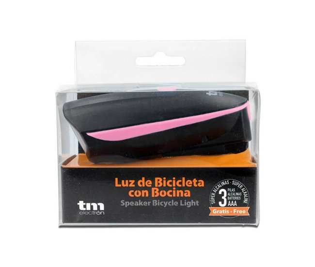 Lanterna LED para Biciclet Rosa