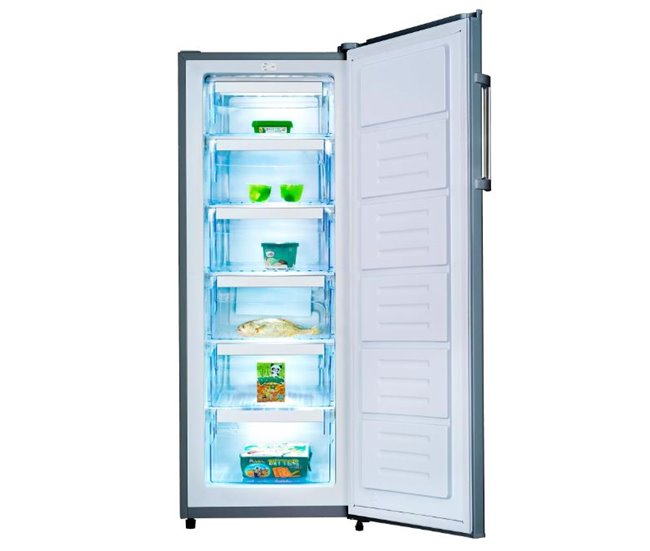 Congelador vertical Infiniton CV-172L14XEV, 172 l, E, Cíclico, 6 gavetas Inoxidavel