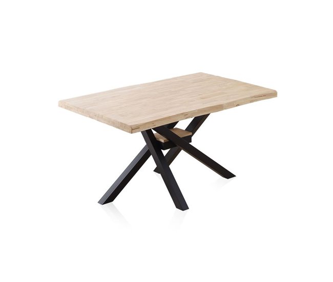 Mesa de jantar Xena Fit 150 90x90 Carvalho