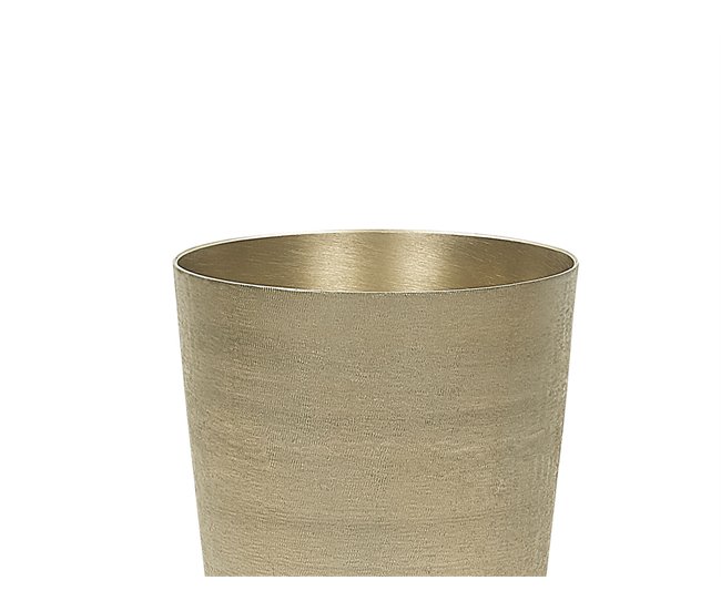 Beliani Jarro de flores AMRIT Dourado