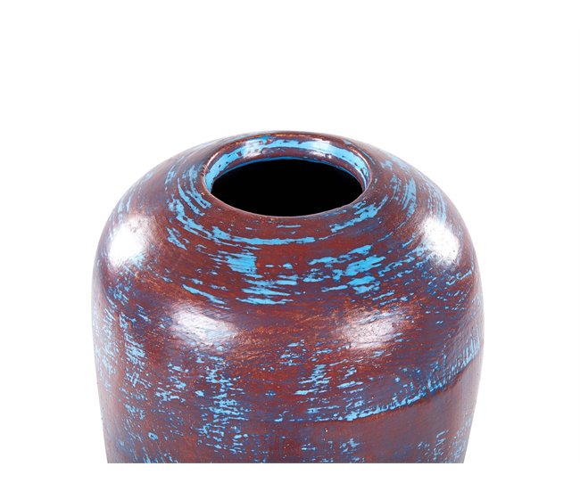 Beliani Jarro decorativo DOJRAN Castanho