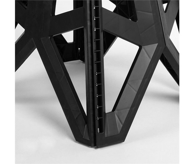 Aktive Taburete plegable camping extraresistente Preto