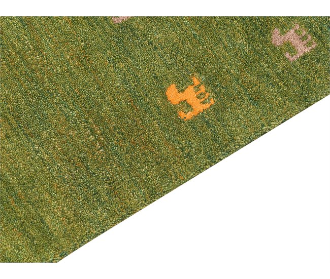 Beliani Pelos curtos YULAFI 160x230 Verde