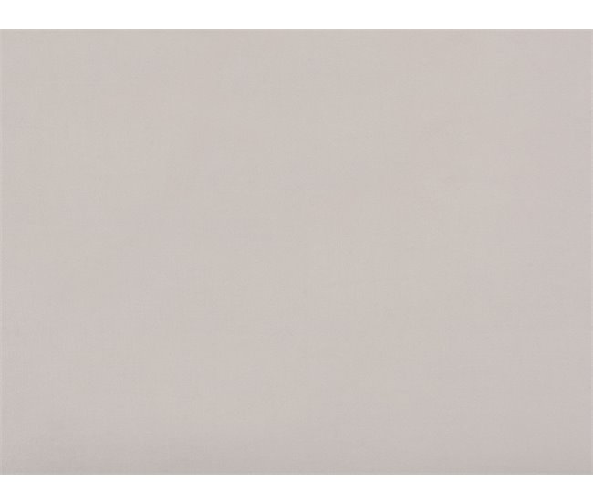 Beliani Cama com armazenamento Veludo LAVAUR 183x210 Branco/ Bege