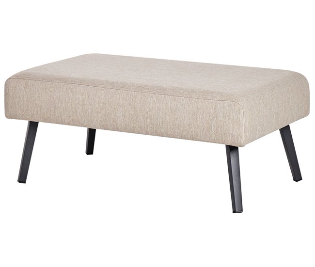 Beliani Conjunto lounge SORRIVOLI Bege