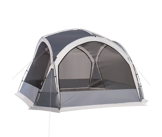 Abrigo de Campismo Tecido Oxford Outsunny Cinza