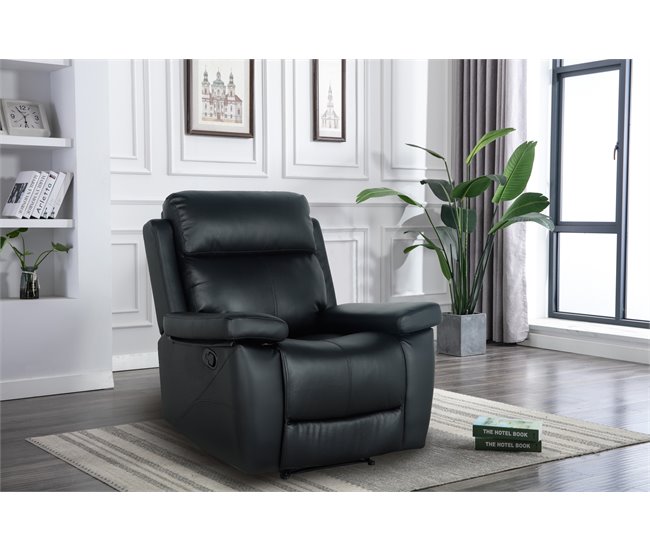 Cadeirão THEA relax manual petro Preto