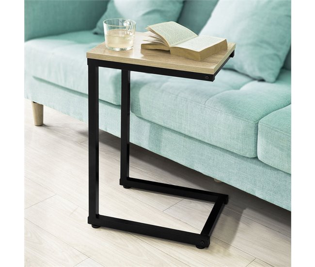 Mesa de apoio para computador portátil FBT44-N SoBuy Natural