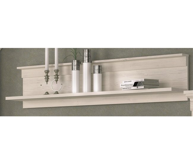 Prateleira de parede PORTOFINO 141cm Branco
