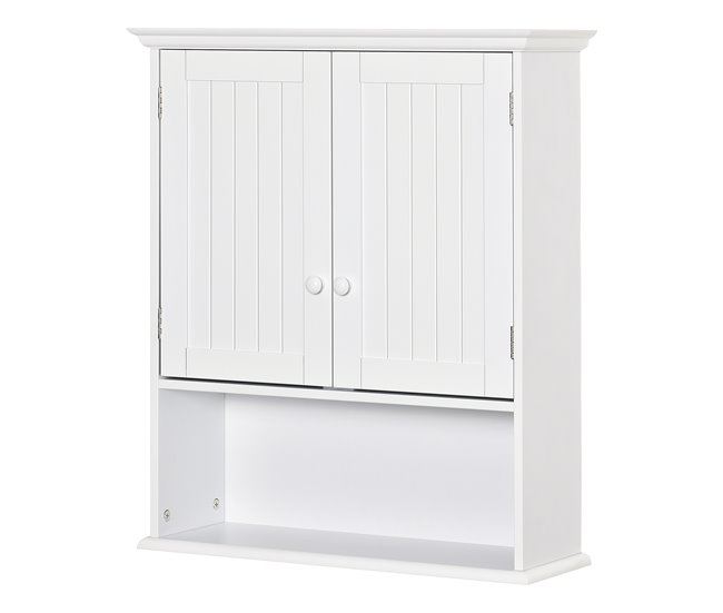 Armário Casa de Banho de Parede MDF kleankin Branco