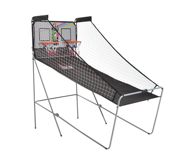 Conjunto Tabelas de Basquetebol Aço, tela Oxford, MDF HOMCOM Multicor