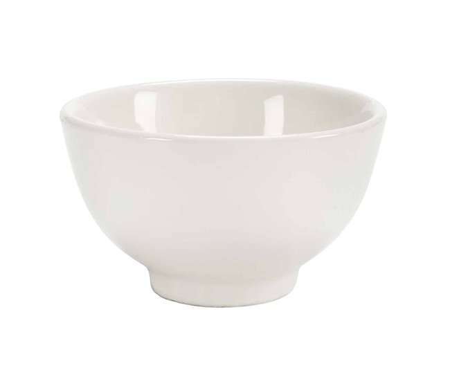 Conjunto de 6 porcelanas redondas multiusos coleção VESSIA Branco