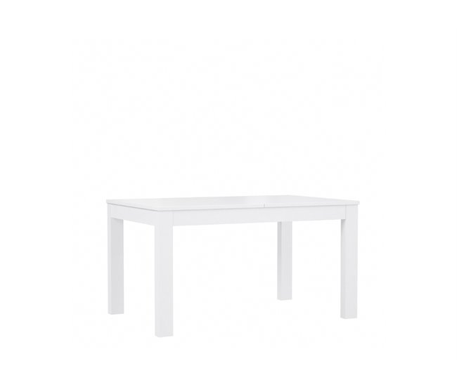Mesa de jantar extensível MONTREAL branco Branco Brillo