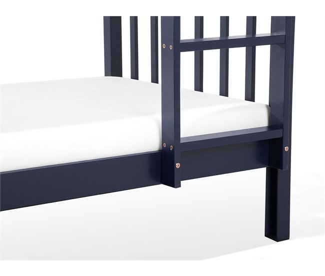 Beliani Beliche Pinho REVIN 97x208 Azul Marino