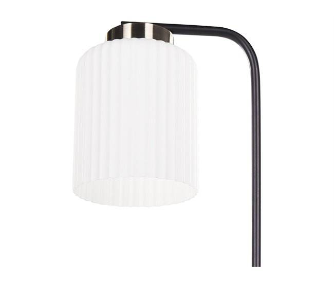 Beliani Lámpara de mesa CAUDELO Preto