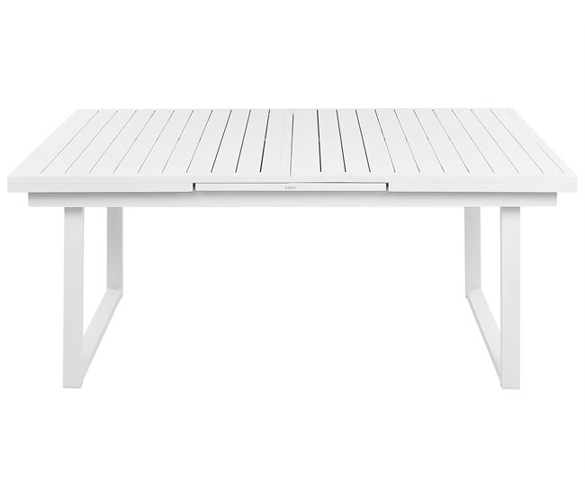 Beliani Conjunto de refeição VALCANETTO/GROSSETO Branco