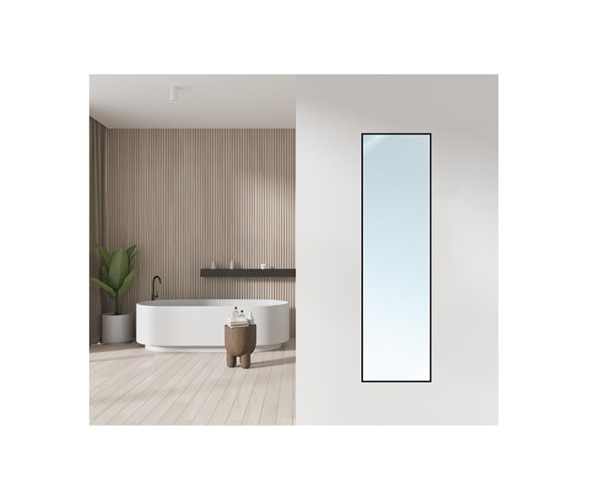 Espelho DECO ART 38x140cm marca MARCOMUEBLE Branco