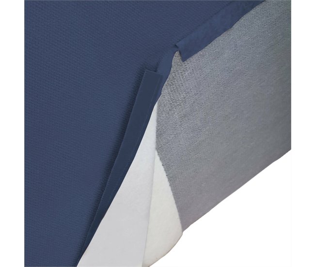 Sofá modular de 2 lugares com península esquerda Azul Marino