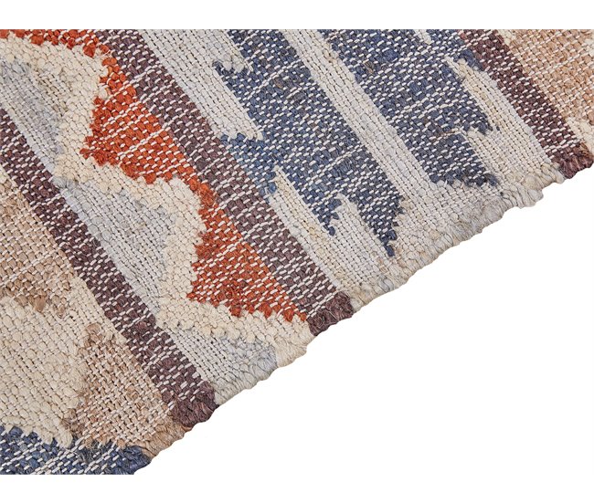 Beliani Entrelaçado KALFA 160x150 Multicor