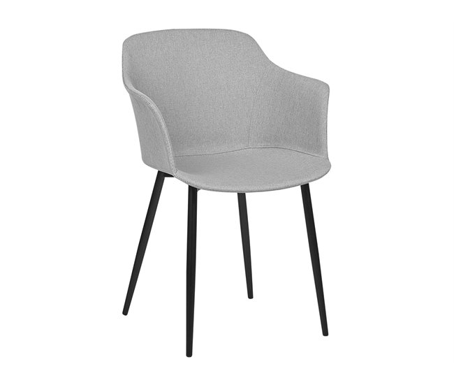 Beliani Silla de comedor ELIM Bege