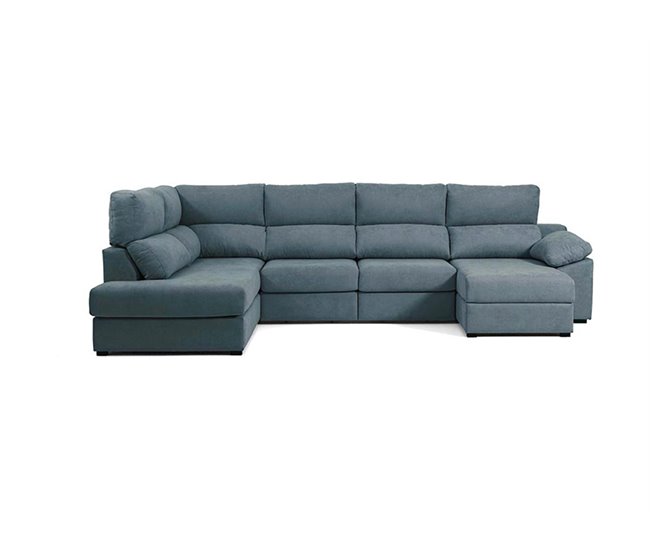 Sofá de canto com cama DEXTER Antracite
