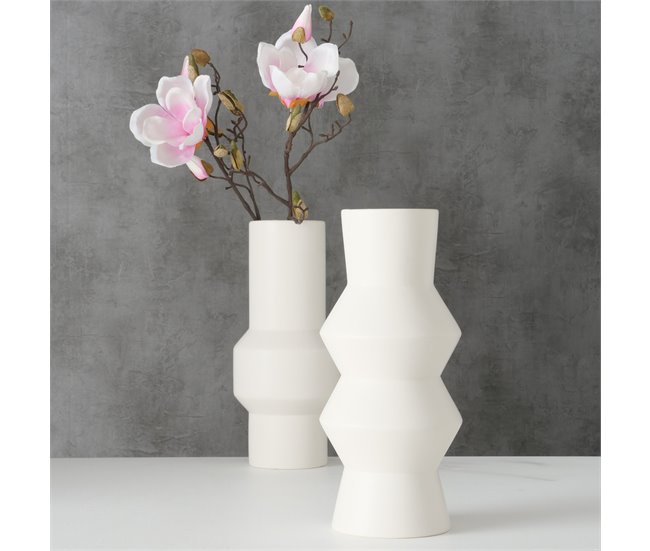 Vaso decorativo SYBIL sortido 30cm marca BOLTZE Branco