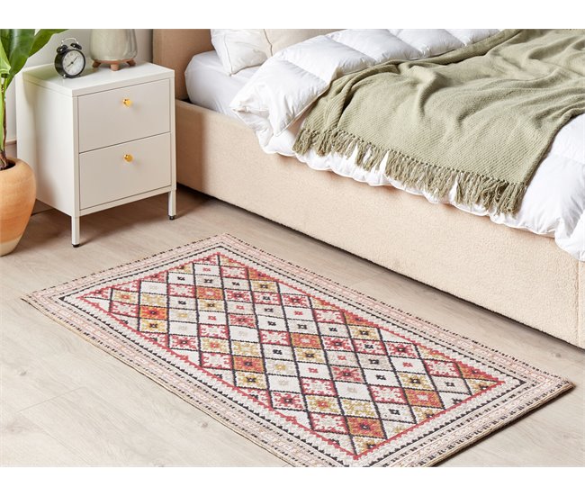 Beliani Pelos curtos ANADAG 80x150 Bege