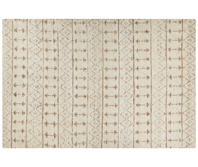 Beliani Entrelaçado SANAO 200x300 Bege