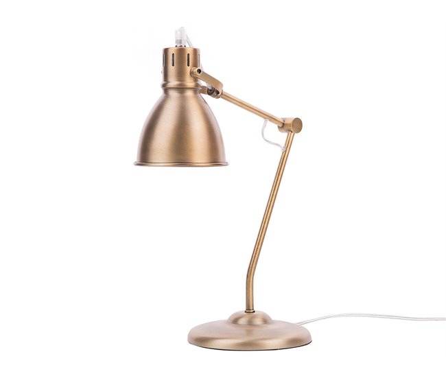 Beliani Candeeiro de mesa MONSAN Dourado