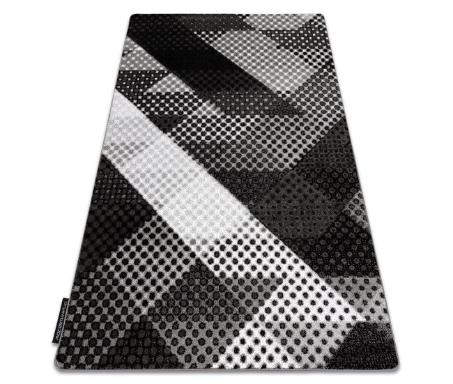 Tapete INTERO BALANCE 3D Pontos 140x190 Cinza