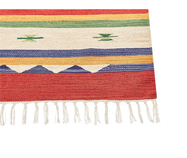 Beliani Kilim ALAPARS 80x300 Multicor