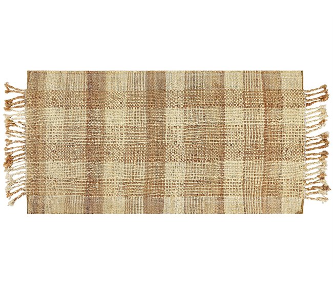 Beliani De tejido plano BERISSA 80x150 Bege