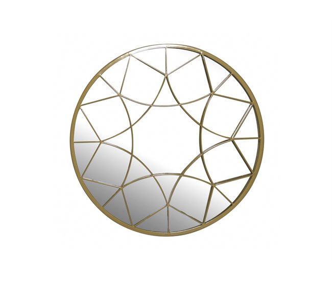Espelho de parede ELENOR marca ECOANYA Dourado