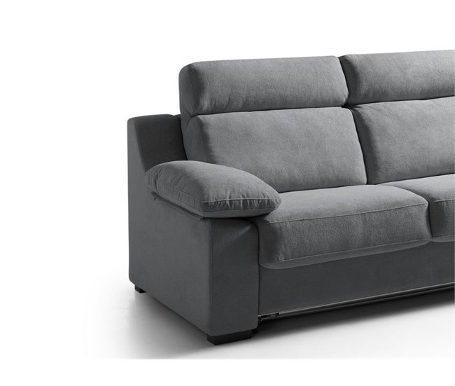 Sofá cama MOLLY 3 lugares Antracite