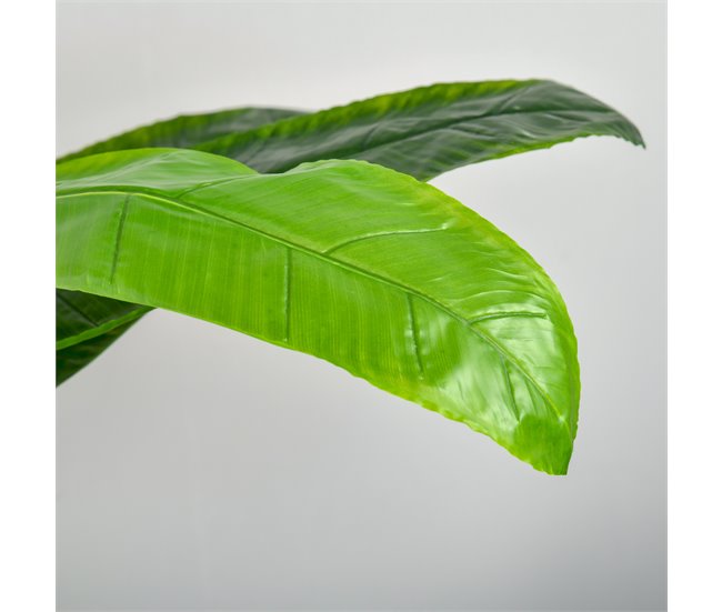 Bananeira Artificial PEVA, PE, Cimento HOMCOM, casa - decoração Verde