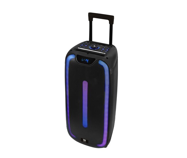 Altifalante Bluetooth portátil com microfone Rock'n'Roller ST Preto