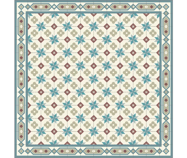 Alfombra DINOPARK 180x180 Multicor