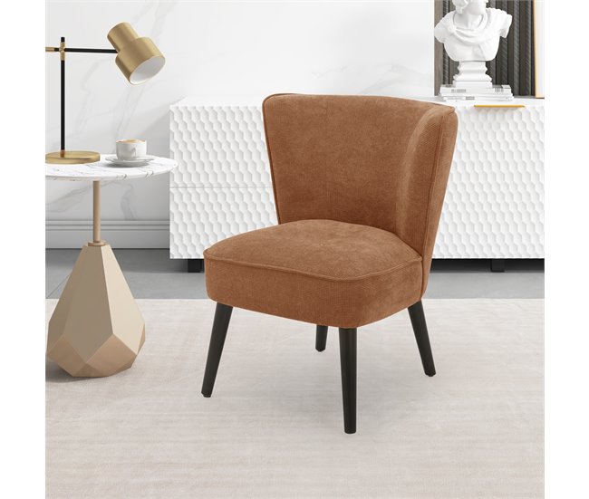 Cadeirão decorativo NINA Terracota