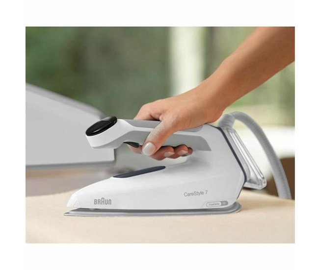 Ferro a vapor vertical IS7262 CARESTYLE 7 PRO Branco/cinza